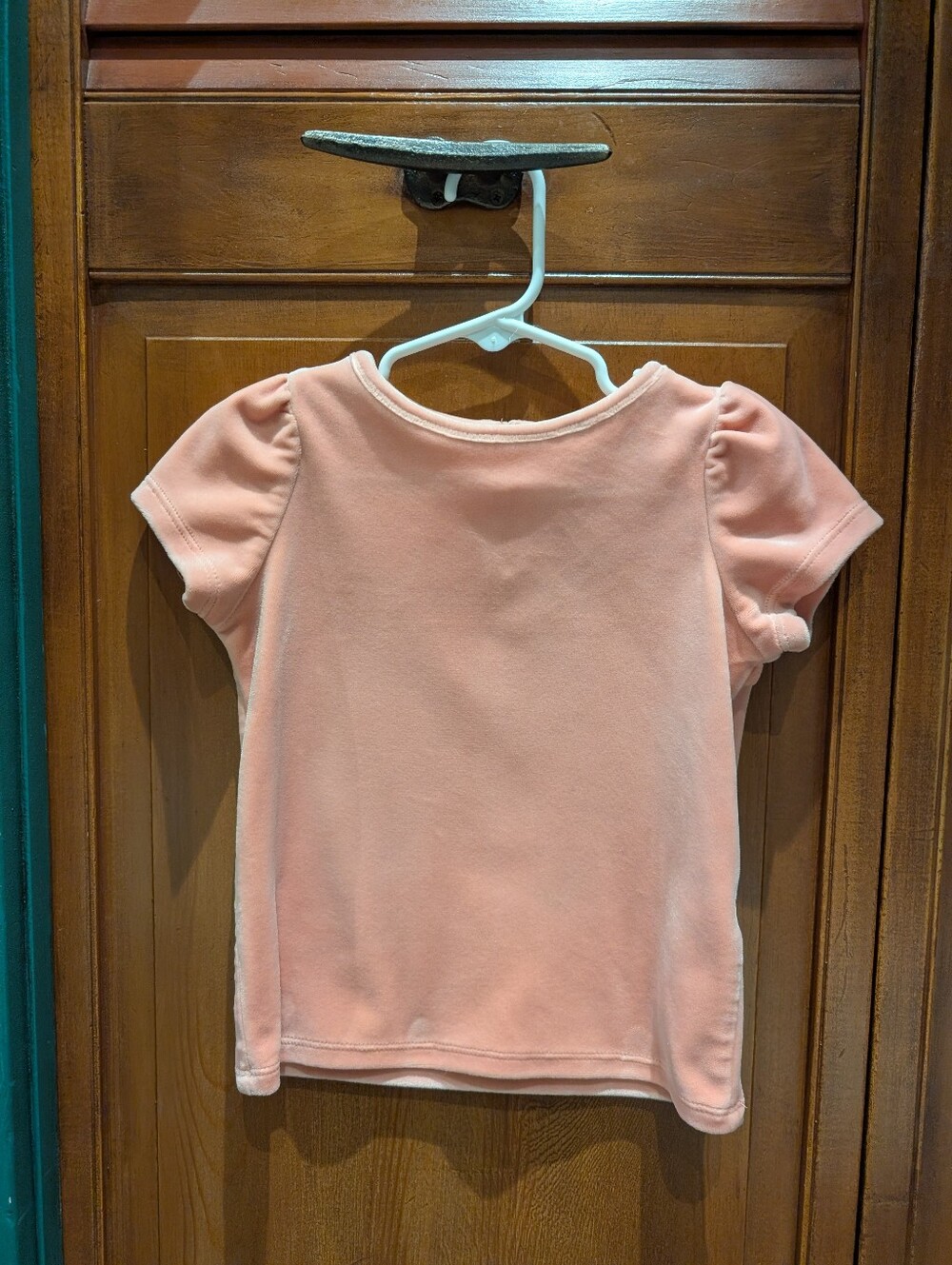 Mini Boden Velvet Pink Top 2-3y